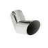 Ornament toba esapament curbat TS-41 din otel inoxidabil lustruit racordare Ø43-56mm